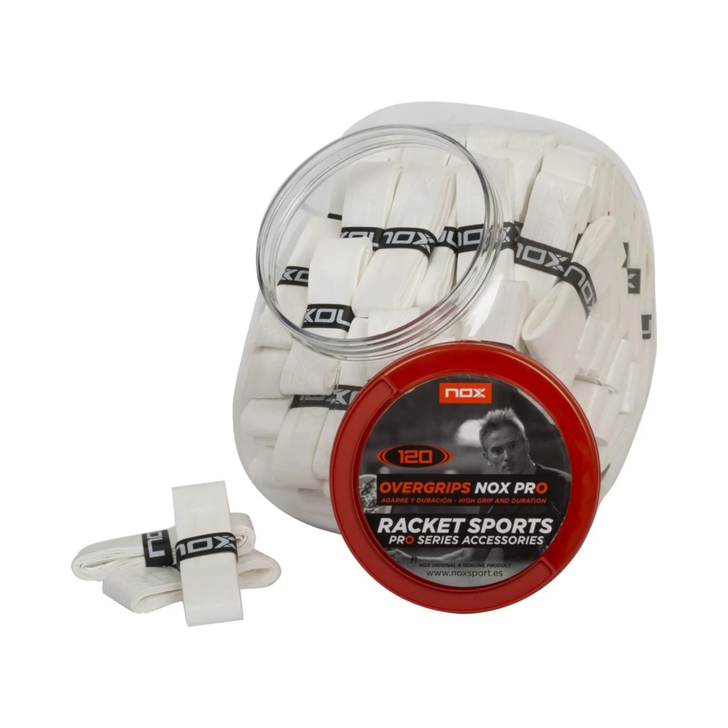 NOX Overgrip Pro White (X1)