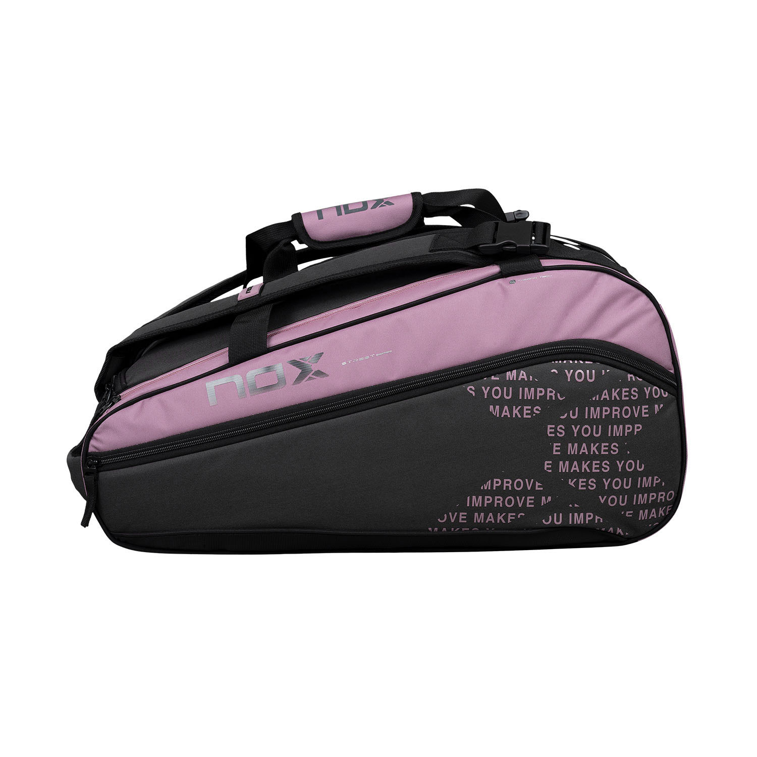 NOX STREET BAG GRIS/ROSA