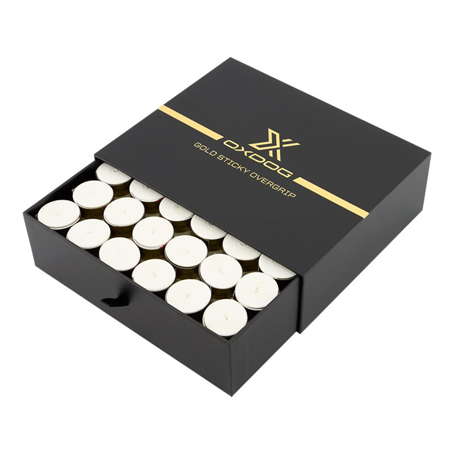 OXDOG GOLD STICKY OVERGRIP WHITE (X60)