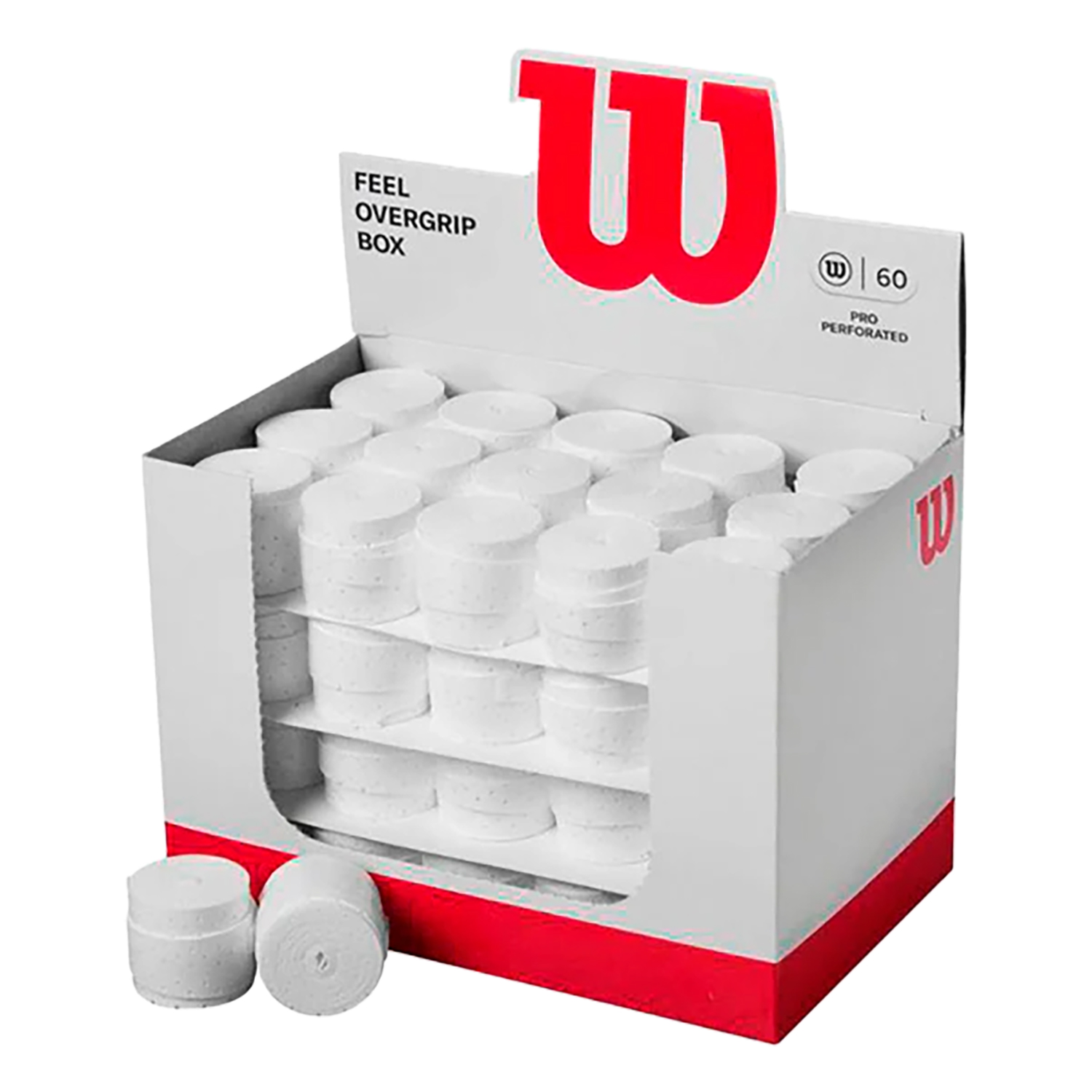 Wilson Overgrip Perforated White (X1)