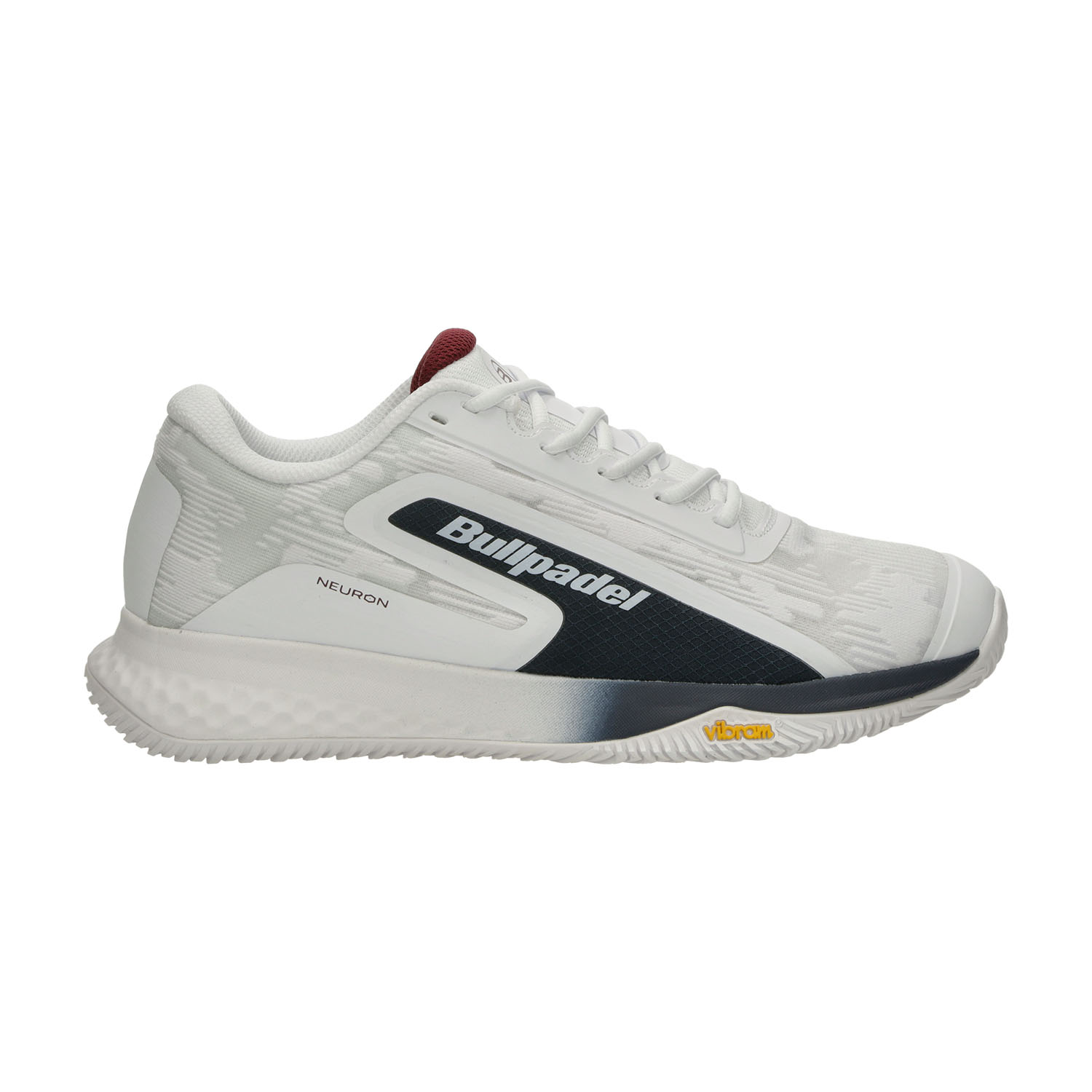 BULLPADEL NEURON VIBRAM 25V WHITE