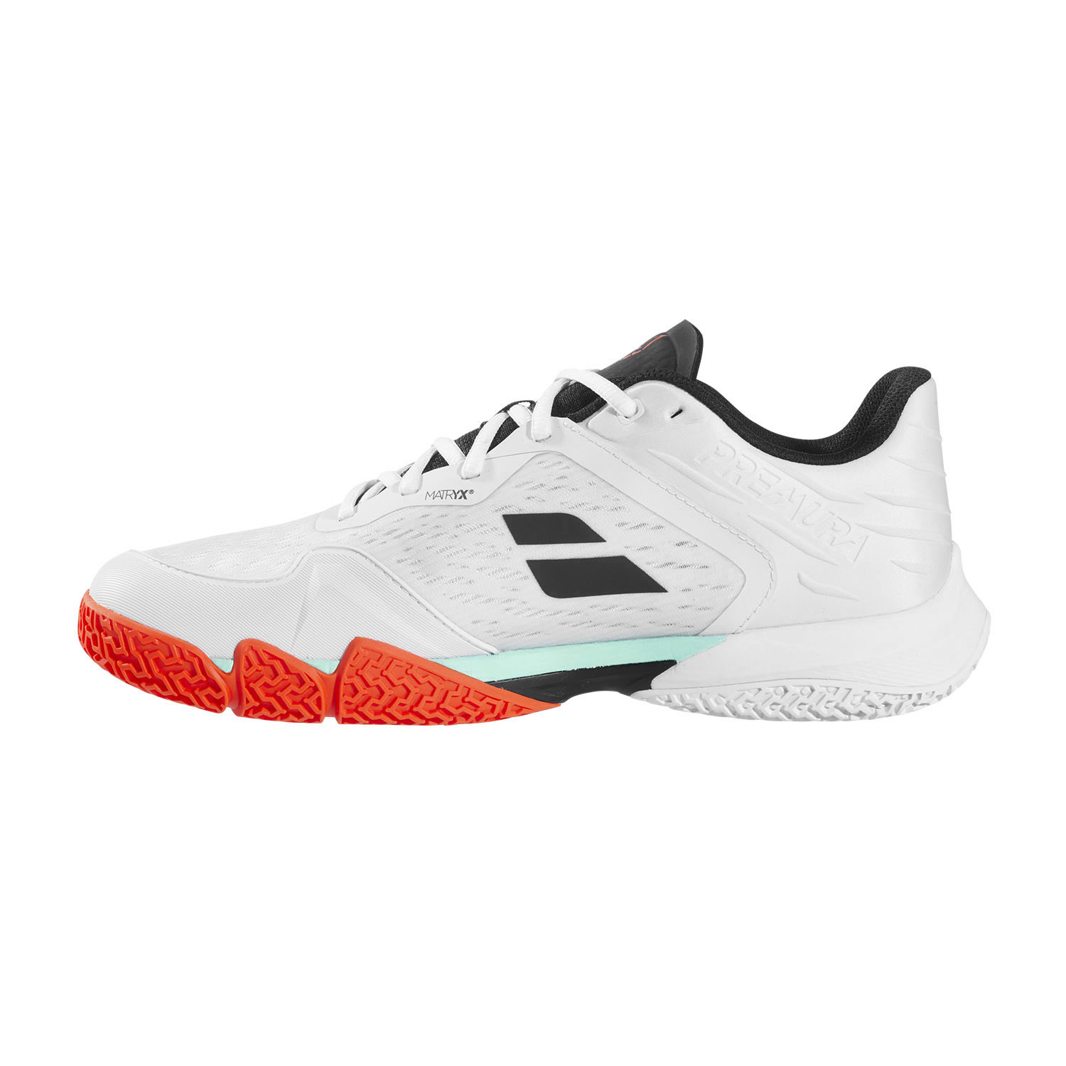 BABOLAT PREMURA 3 LEBRON WHITE/ORANGE 2026 