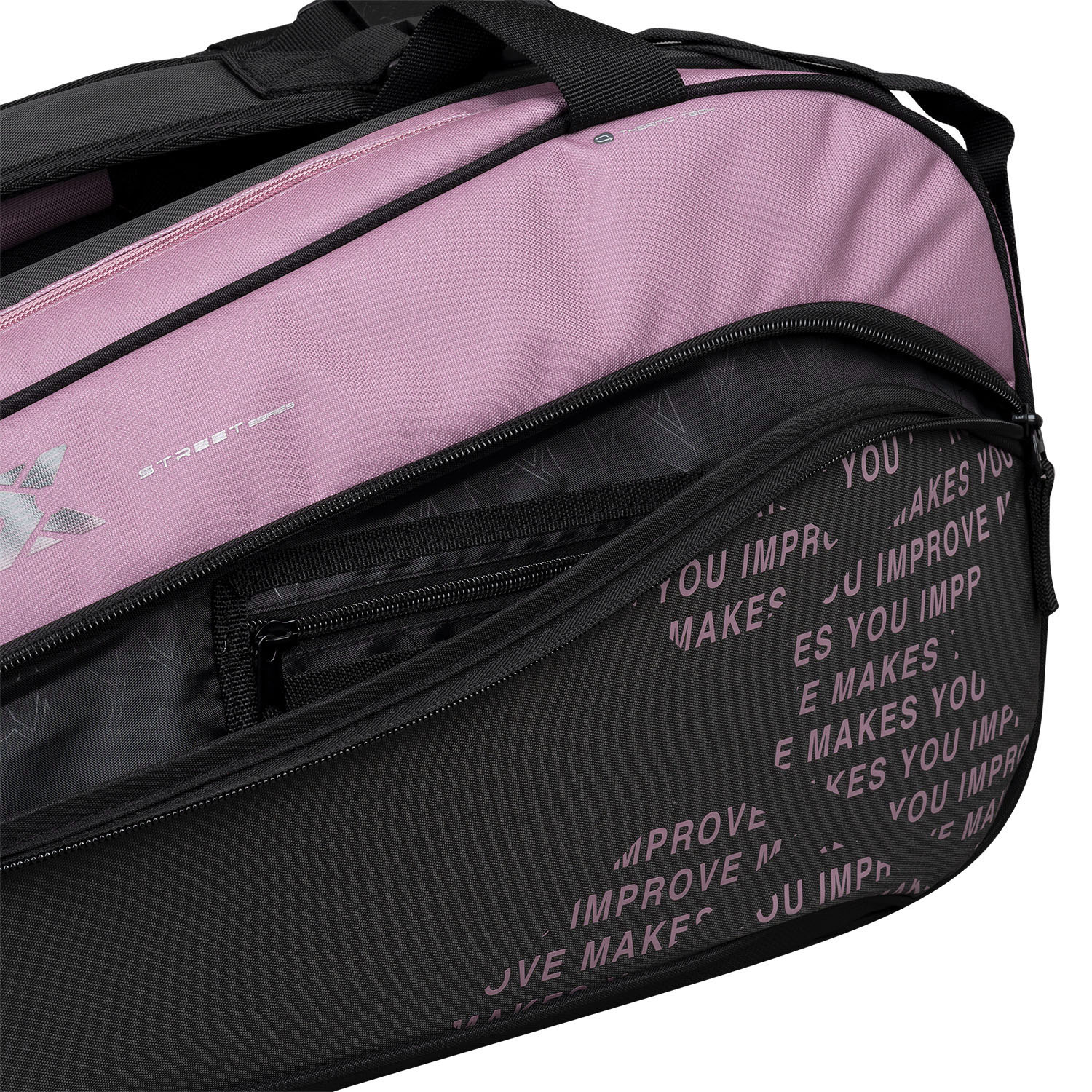 NOX STREET BAG GRIS/ROSA