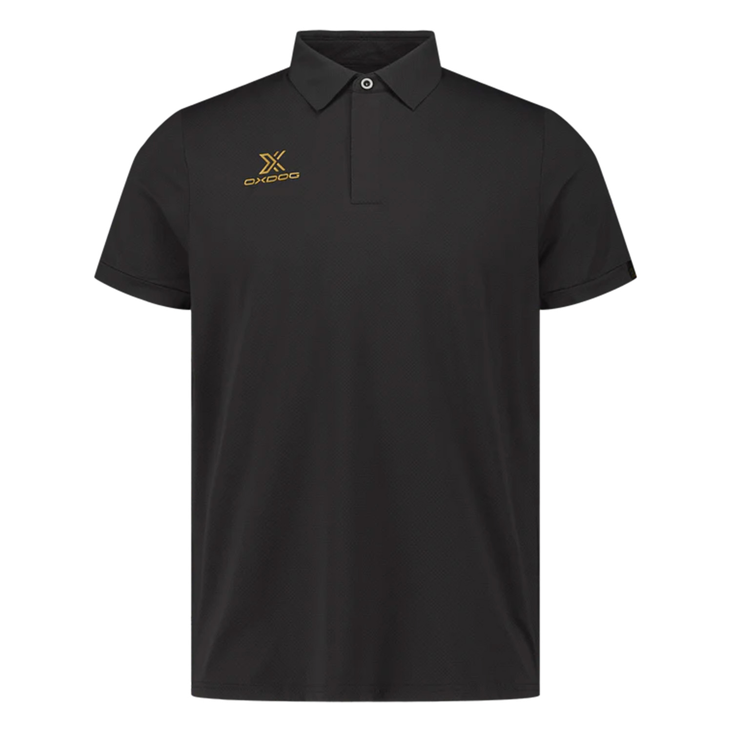 OXDOG DELTA POLO SHIRT BLACK/GOLD