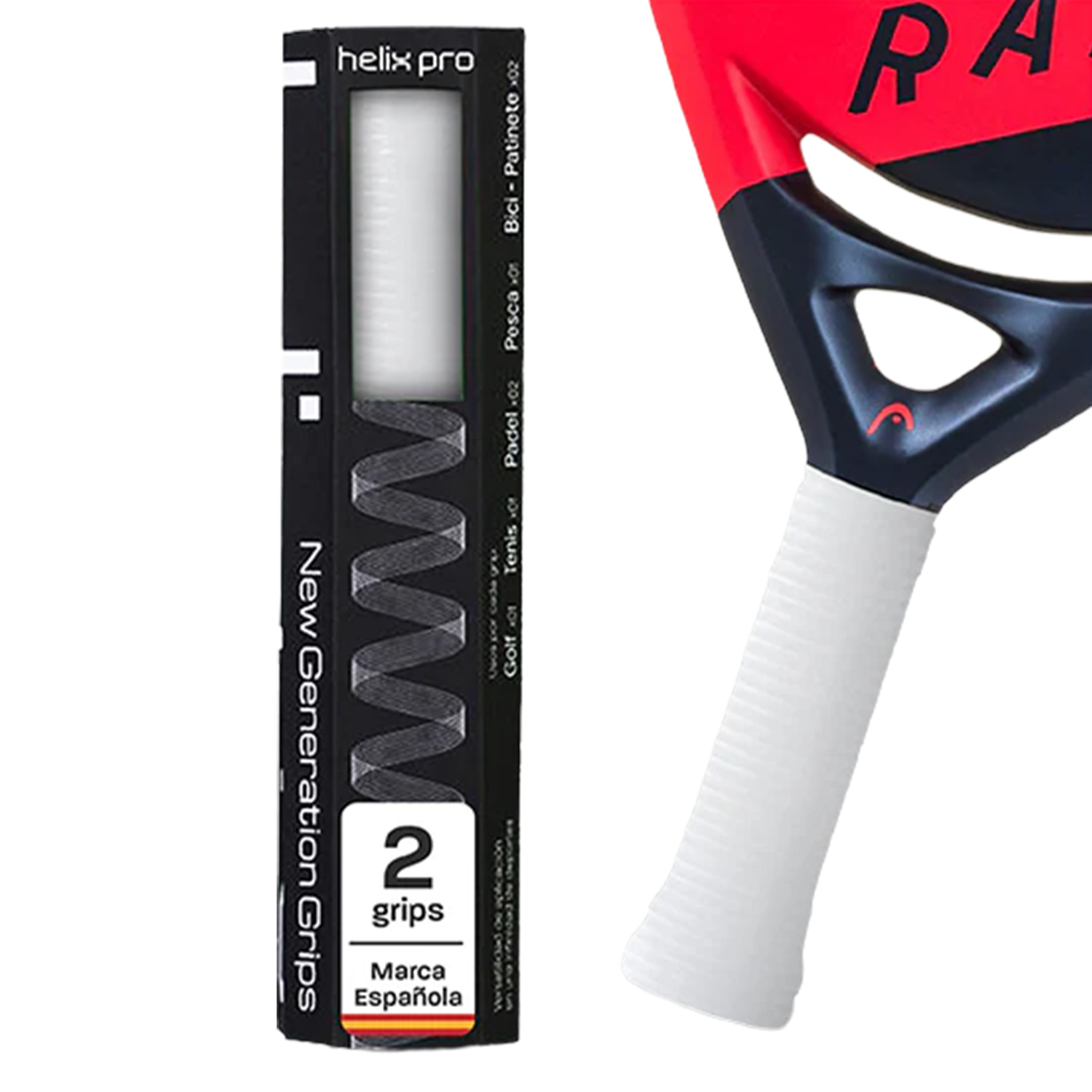 Helix Pro New Generation Grip (White)