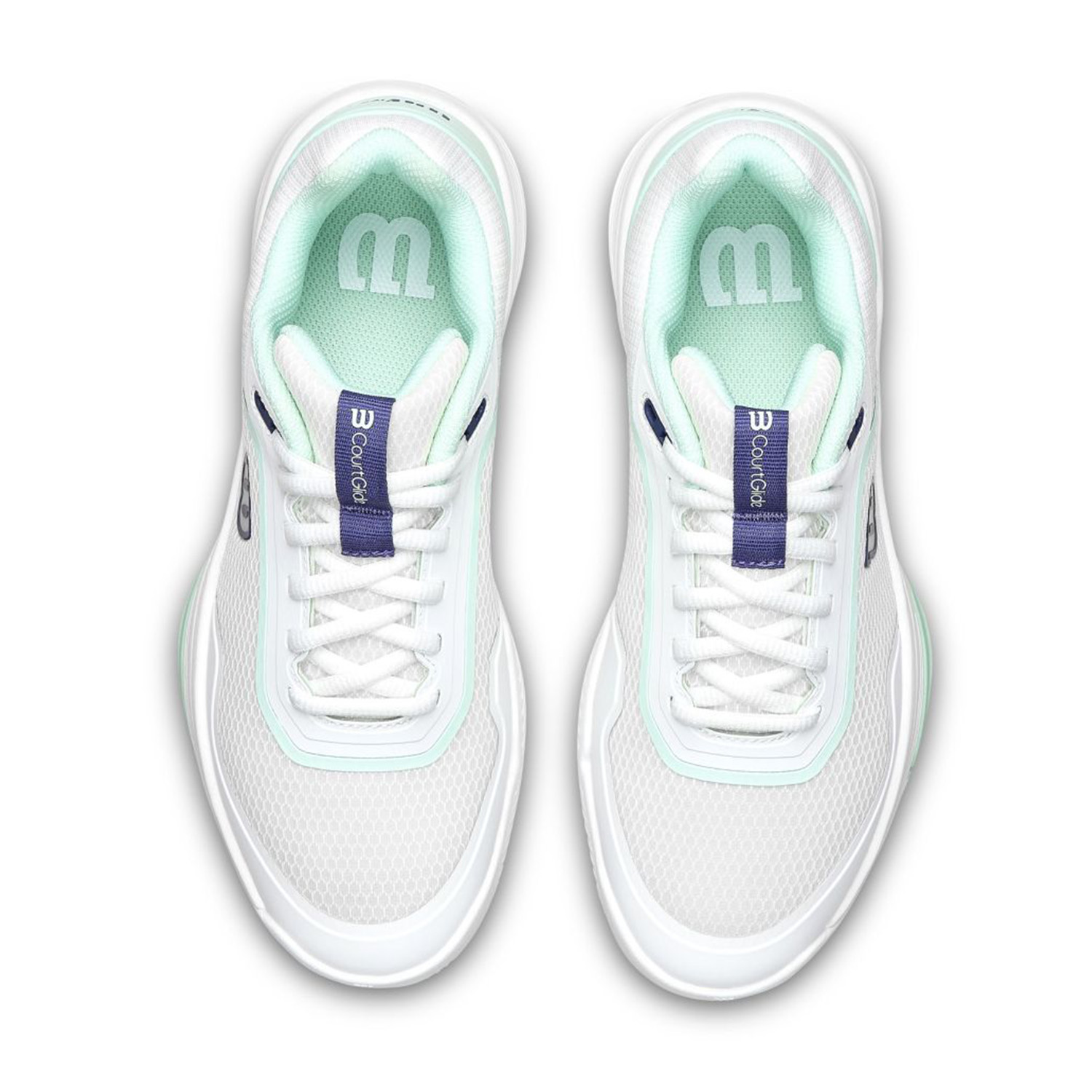 WILSON COURT GLIDE W WHITE-TURQUISE 2026
