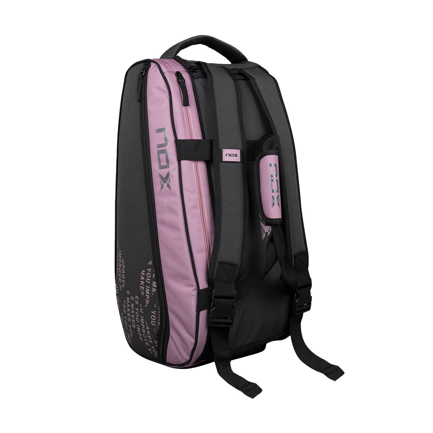NOX STREET BAG GRIS/ROSA