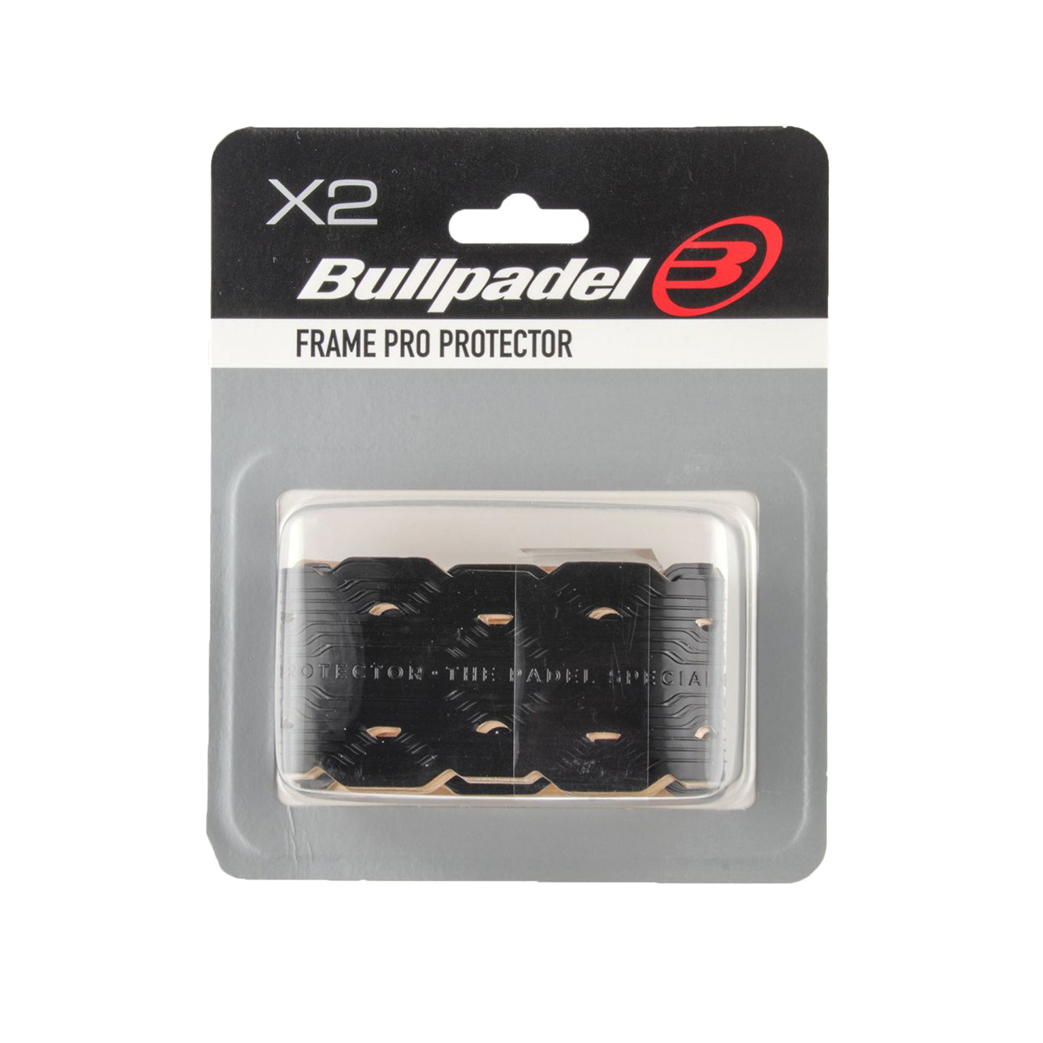 Bullpadel Protector Frame PRO Black (X2) 