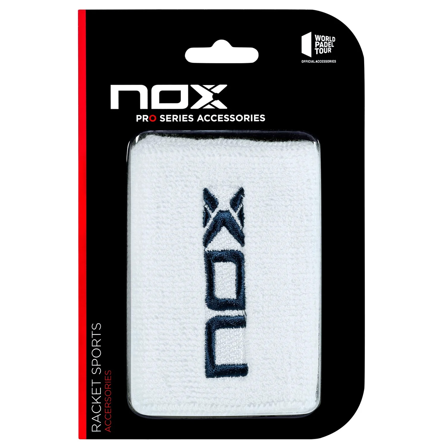 NOX WHITE BLUE WRISTBANDS (X2)