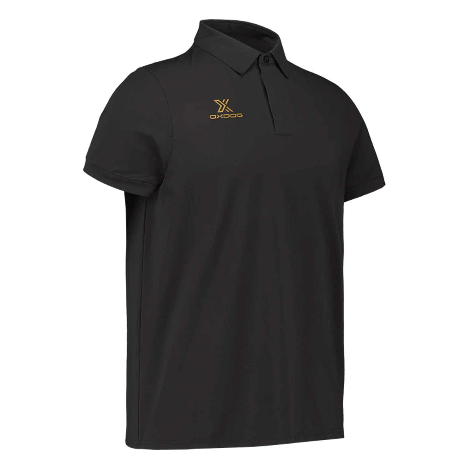 OXDOG DELTA POLO SHIRT BLACK/GOLD