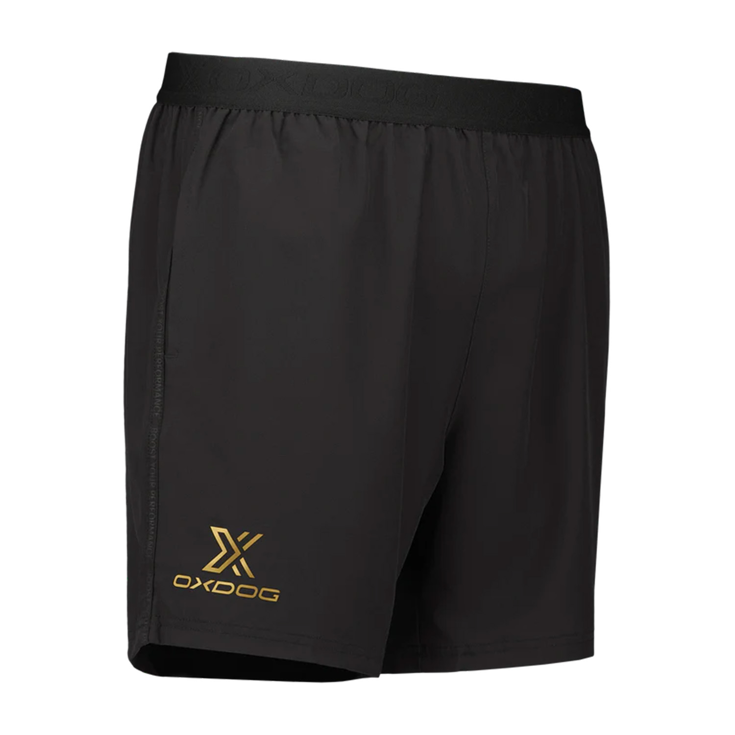 OXDOG COURT POCKET SHORTS BLACK/GOLD