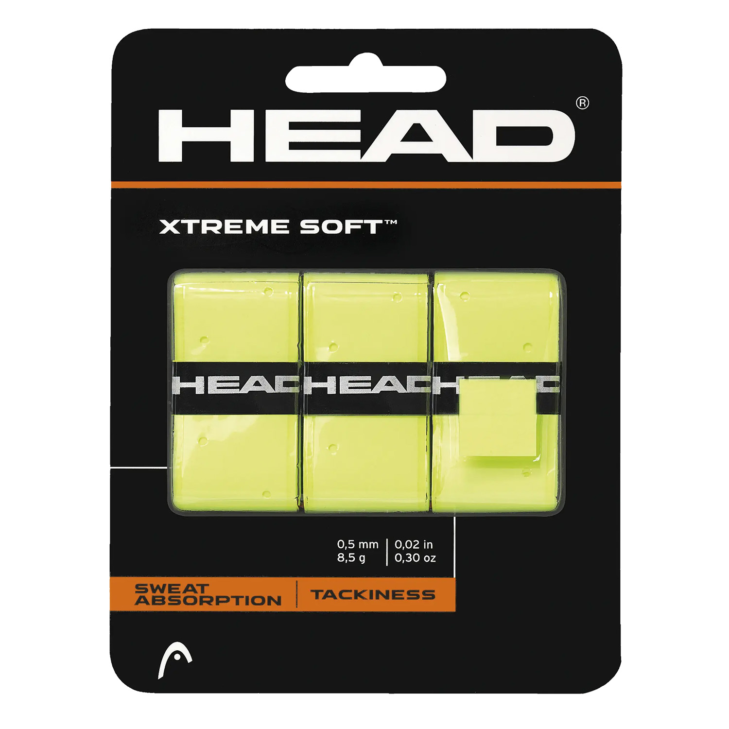 HEAD OVERGRIP XTREMESOFT™ YELLOW (X3)