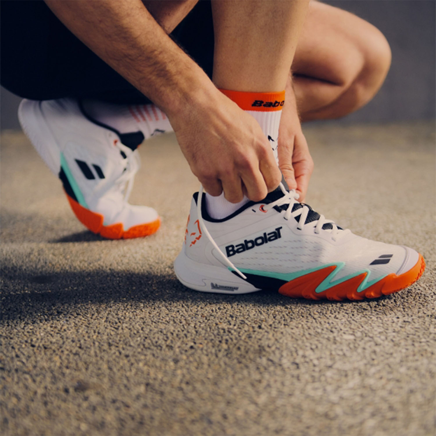 BABOLAT PREMURA 3 LEBRON WHITE/ORANGE 2026 