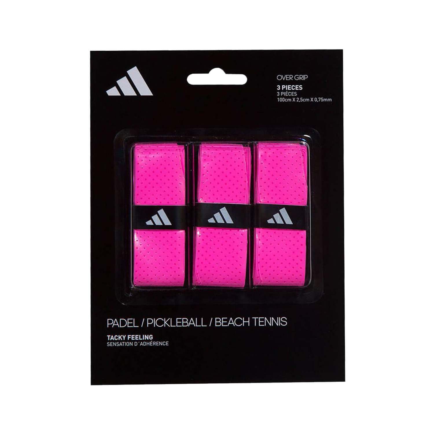 Adidas Pink Overgrips 3-Pack