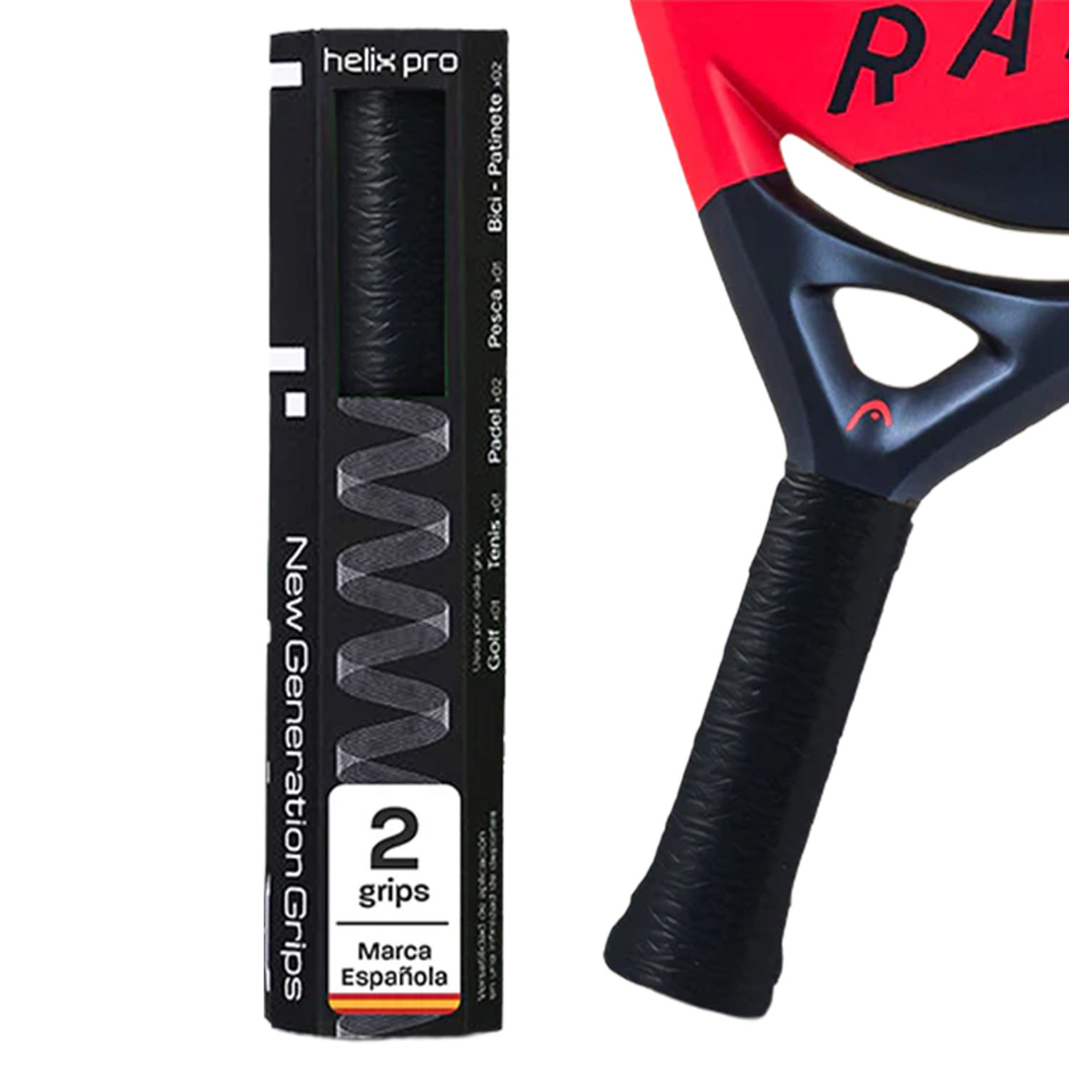 Helix Pro New Generation Grip (Black)